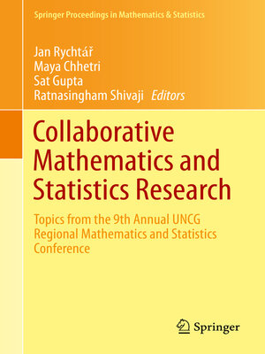 cover image of Collaborative Mathematics and Statistics Research